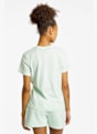 New Balance Jersey Small Logo t-shirt donna Verde 46647 2