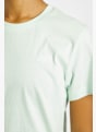 New Balance Jersey Small Logo Damen T-Shirt Grün 46647 4