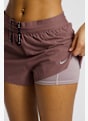 Nike Swift Dri-FIT 2in1 short femmes Marron 47165 5