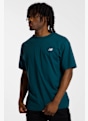 New Balance Sport Essentials Small Logo Herren T-Shirt Grün 46720 2