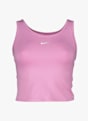 Nike One Dri-FIT Fitted Mädchen Top Pink 46767 1