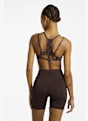 adidas Optime Leopard soutien-gorge femmes Marron 46841 2