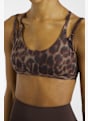 adidas Optime Leopard Damen BH Braun 46841 4