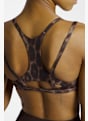 adidas Optime Leopard Damen BH Braun 46841 5