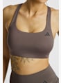 adidas Optime Workout Medium reggiseno sportivo donna Marrone 46846 5