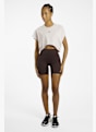 adidas Power Workout Cropped Boxy 3S top femmes Beige 46837 3