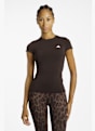 adidas Power Essentials Workout Contour t-shirt donna Marrone 46849 1