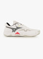 Mizuno Wave Momentum Elite scarpe da palestra hommes Bianco 47004 1