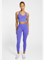 Nike Pro Seamless Dri-FIT Cropped Damen Top Blau 47140 4