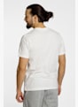 Nike Cafe Swoosh Mug t-shirt hommes Blanc 47168 2