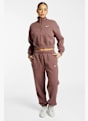 Nike Phoenix Fleece Crop pulls Marron 47154 3
