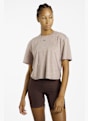 PUMA CLOUDSPUN Relaxed t-shirt femmes Marron 47250 1