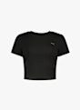 PUMA Cloudspun Ripped Damen T-Shirt Schwarz 47241 5