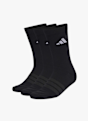 adidas 3-Pack Cushioned Crew 37-39 Socken Schwarz 47295 1