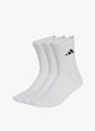 adidas 3-Pack Cushioned Crew 37-39 Socken Weiss 47305 1