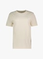New Balance Jersey Small Logo t-shirt femmes Beige 47323 1