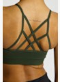 Odlo Seamless Low Reversible Damen Sport-BH Grün 47326 5