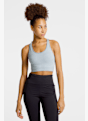 Odlo Seamless Medium Damen Sport-BH Blau 47327 2