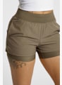 POWERZONE 2in1 Damen Short Beige 47452 4