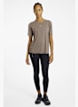 Salomon Shakeout Core t-shirt femmes Marron 47553 3