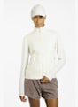 Salomon Essential Lightwarm Hybrid midlayer femmes Blanc 47554 1