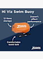 Zoggs Hi Viz boa nuoto Arancia 47644 4