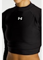Under Armour HeatGear® Crop Mock Damen Longsleeve Schwarz 47651 5