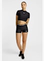 Under Armour HeatGear® Crop Mock t-shirt femmes Noir 47658 4