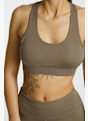 POWERZONE Medium reggiseno sportivo donna Marrone 48079 5