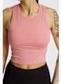 POWERZONE Cropped top femmes Pink 48110 4
