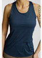 POWERZONE Top femmes Bleu 48116 4
