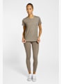 POWERZONE Damen T-Shirt Khaki 48127 3