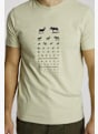 46 NORD t-shirt hommes Beige 48259 4