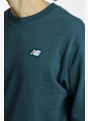 New Balance Sport Essentials Small Logo French Terry pulls hommes Vert 48297 4