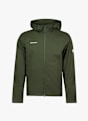 MAMMUT Granite Hooded giacca softshell uomo Verde 48500 1