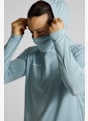 MAMMUT Selun Sun Hooded longsleeve hommes Bleu 48528 5