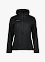 MAMMUT Rime Light Hybrid Hooded Damen Midlayer Schwarz 48557 1
