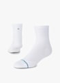 Stance Solid Ultra Light Quarter 38-47 chaussettes de course Blanc 48609 2