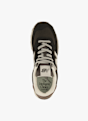 New Balance 574 sneaker uomo Nero 48695 4