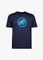 MAMMUT Classic Logo t-shirt uomo Blu 48718 1