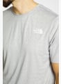 The North Face 24/7 Pentadome Embossed Herren T-Shirt Grau 48751 5