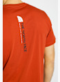 The North Face Vertical t-shirt hommes Marron 48760 5