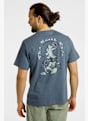 The North Face Retro Earth Relaxed Graphic Herren T-Shirt Blau 48775 3