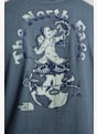The North Face Retro Earth Relaxed Graphic Herren T-Shirt Blau 48775 4