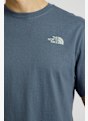 The North Face Retro Earth Relaxed Graphic Herren T-Shirt Blau 48775 5
