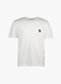 The North Face Mountain Logo Relaxed Herren T-Shirt Weiss 48769 1