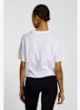 The North Face Evolution Simple Dome Cropped Relaxed t-shirt donna Bianco 48794 3