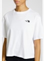 The North Face Evolution Simple Dome Cropped Relaxed t-shirt donna Bianco 48794 5