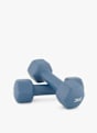 POWERZONE Hexagonal neoprene 2 x 3 kg set bilanciere Blu 49064 2