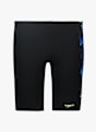 speedo Print Panel Jammer Jungen Badehose Blau 49110 1